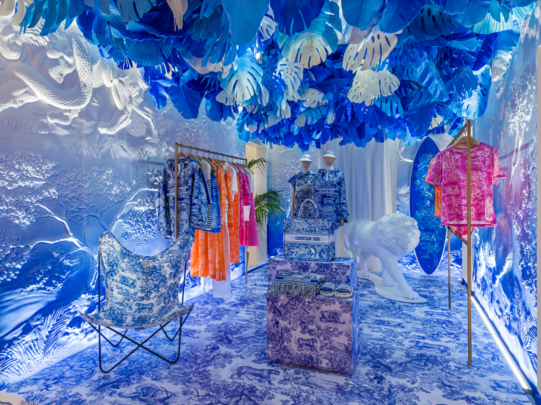 Dior on X: Fantasy jungle. The #Dioriviera pop-up in Nammos