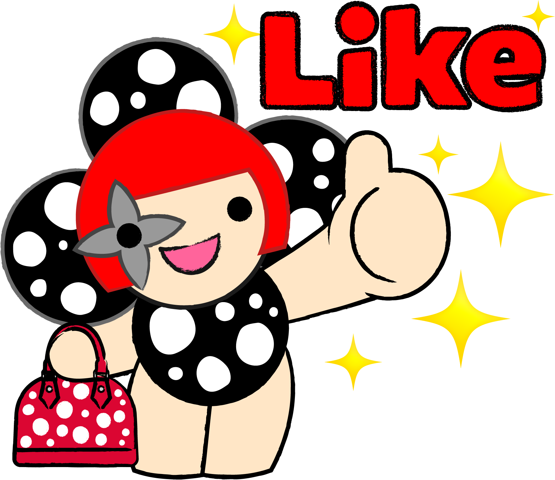 LINE Stickers LOUIS VUITTON - VIVIENNE STICKERS Free Download (Preview with  GIF Animation)